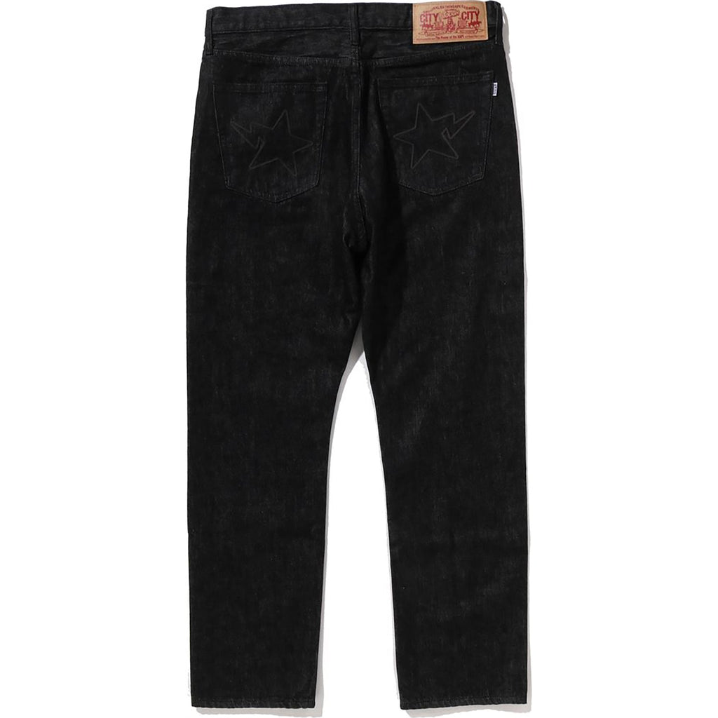 STA REGULAR FIT 13 OZ DENIM PANTS MENS