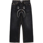 SHARK RELAXED FIT DENIM PANTS MENS