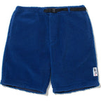 BAPE BY KAZUKI KURAISHI SHERPA DETACHABLE RELAXED FIT PANTS MENS