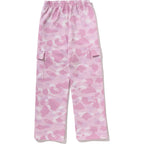 COLOR CAMO STRAIGHT SWEAT PANTS LADIES