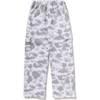 COLOR CAMO STRAIGHT SWEAT PANTS LADIES