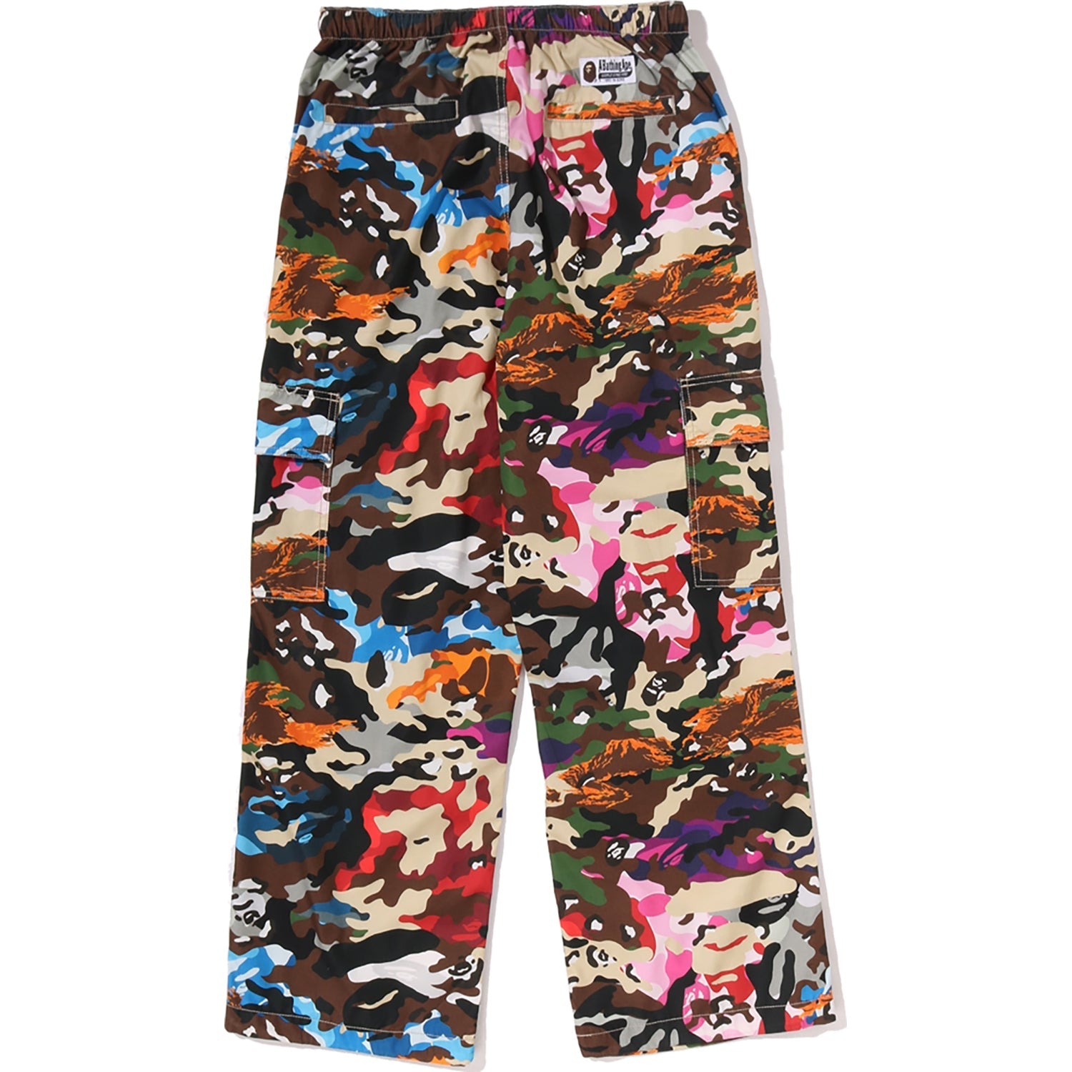 HYBRID CAMO BAPE STA CARGO PARACHUTE PANTS LADIES