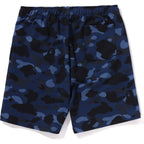 COLOR CAMO SHARK SWEAT SHORTS MENS