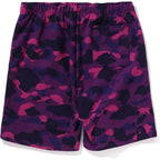 COLOR CAMO SHARK SWEAT SHORTS MENS