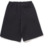 BATHING APE LOGO KNEE LENGTH RELAXED FIT SWEAT SHORTS MENS