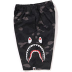 COLOR CAMO SIDE SHARK BEACH SHORTS JR KIDS