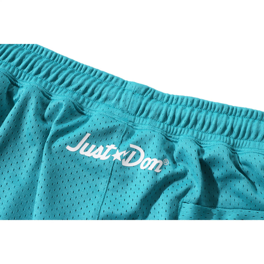 BAPE X JUST DON MILO RELAXED FIT BASKETBALL SHORTS MENS