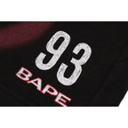 HEAVY WASH HAND DRAW FOOTBALL LOGO RELAXED FIT SWEAT SHORTS MENS