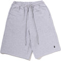 ONE POINT KNEE LENGTH RELAXED FIT SWEAT SHORTS MENS