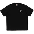 BAPE MENS ONE POINT APE HEAD COLLEGE RELAXED FIT T-SHIRT