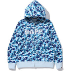 ABC CAMO BAPE FULL ZIP HOODIE MENS