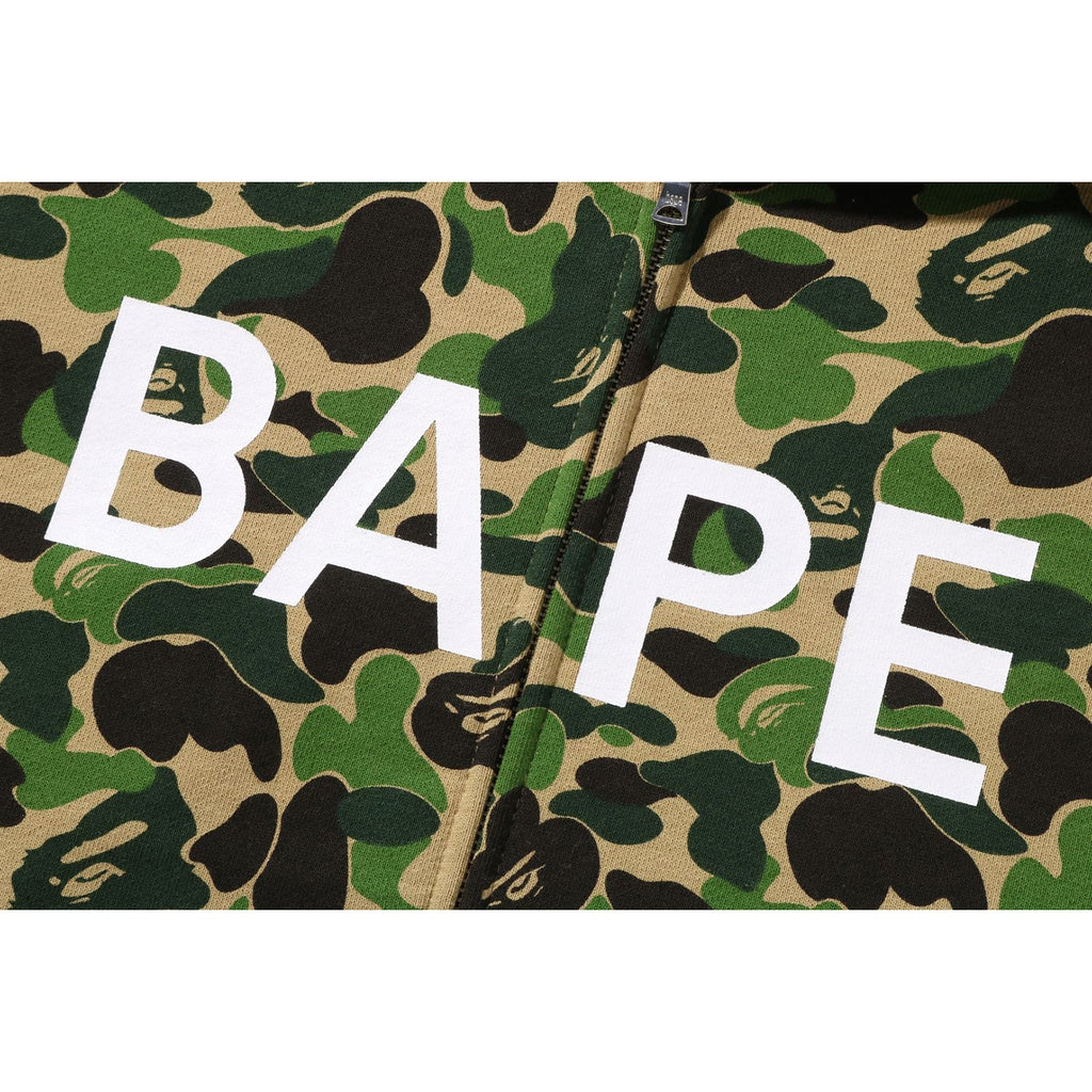 ABC CAMO BAPE FULL ZIP HOODIE MENS