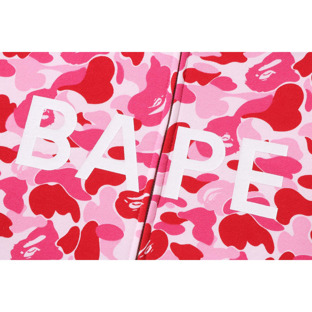 ABC CAMO BAPE FULL ZIP HOODIE MENS