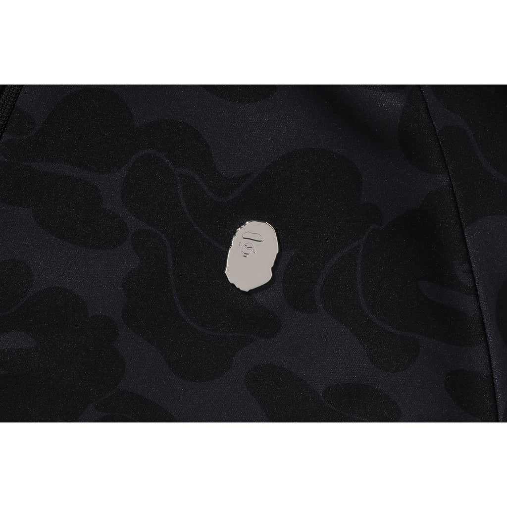 BAPE MENS SOLID CAMO RELAXED FIT SHARK FULL ZIP HOODIE JACKET