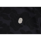 BAPE MENS SOLID CAMO RELAXED FIT SHARK FULL ZIP HOODIE JACKET