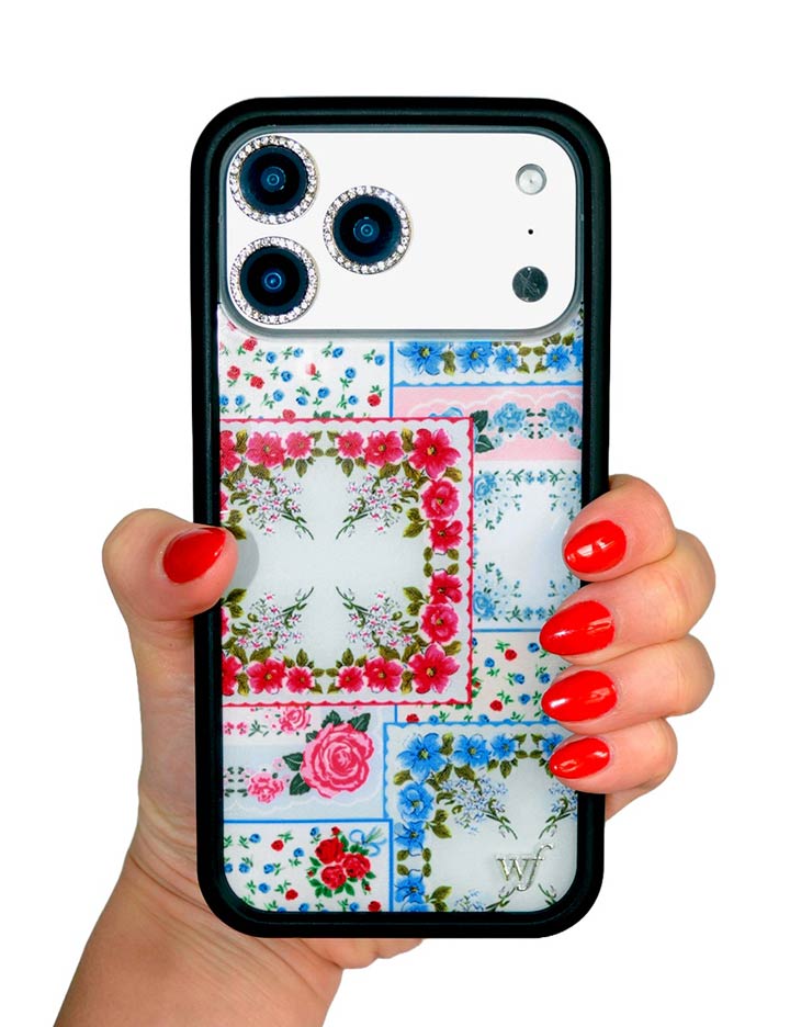 Sweetheart Patchwork iPhone Case