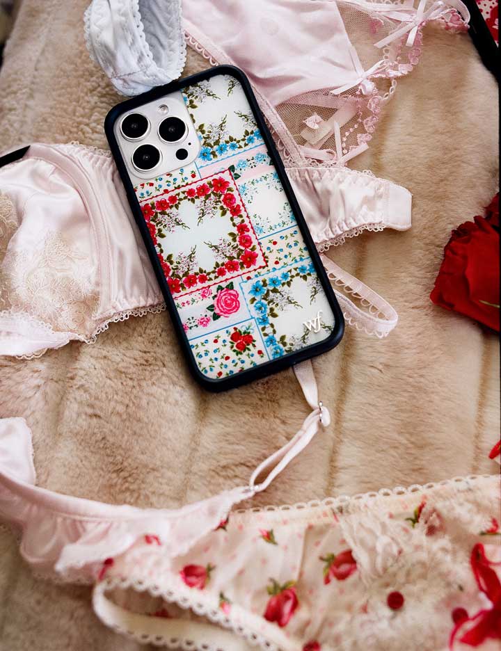Sweetheart Patchwork iPhone Case