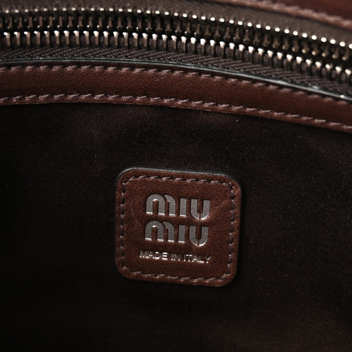 Nappa Utilitaire Shopping Tote Dark Brown