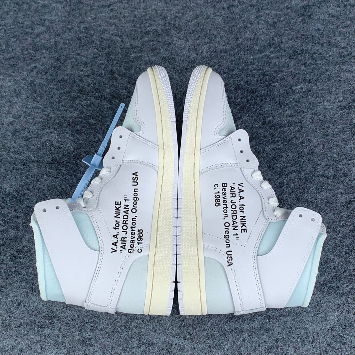 Virgil Abloh Archive X Air Jordan 1 High 'Alaska'