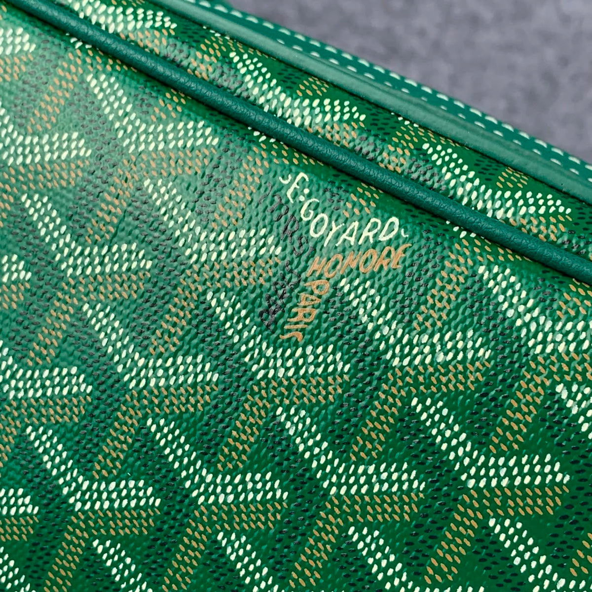 Goyard Cap Vert Crossbody 'Green'