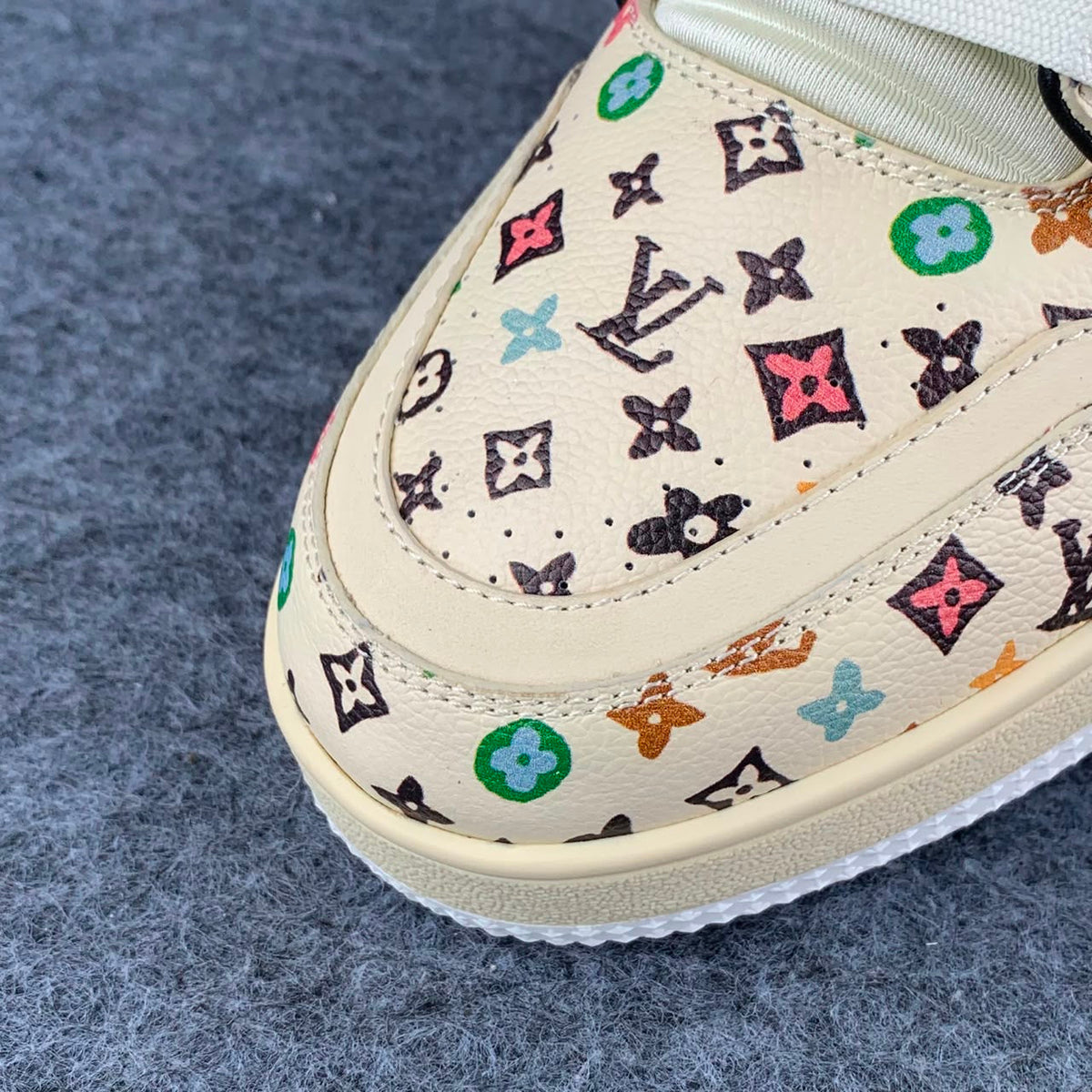 Tyler, the Creator x Louis Vuitton Trainer 'Beige Multi-Color Monogram'