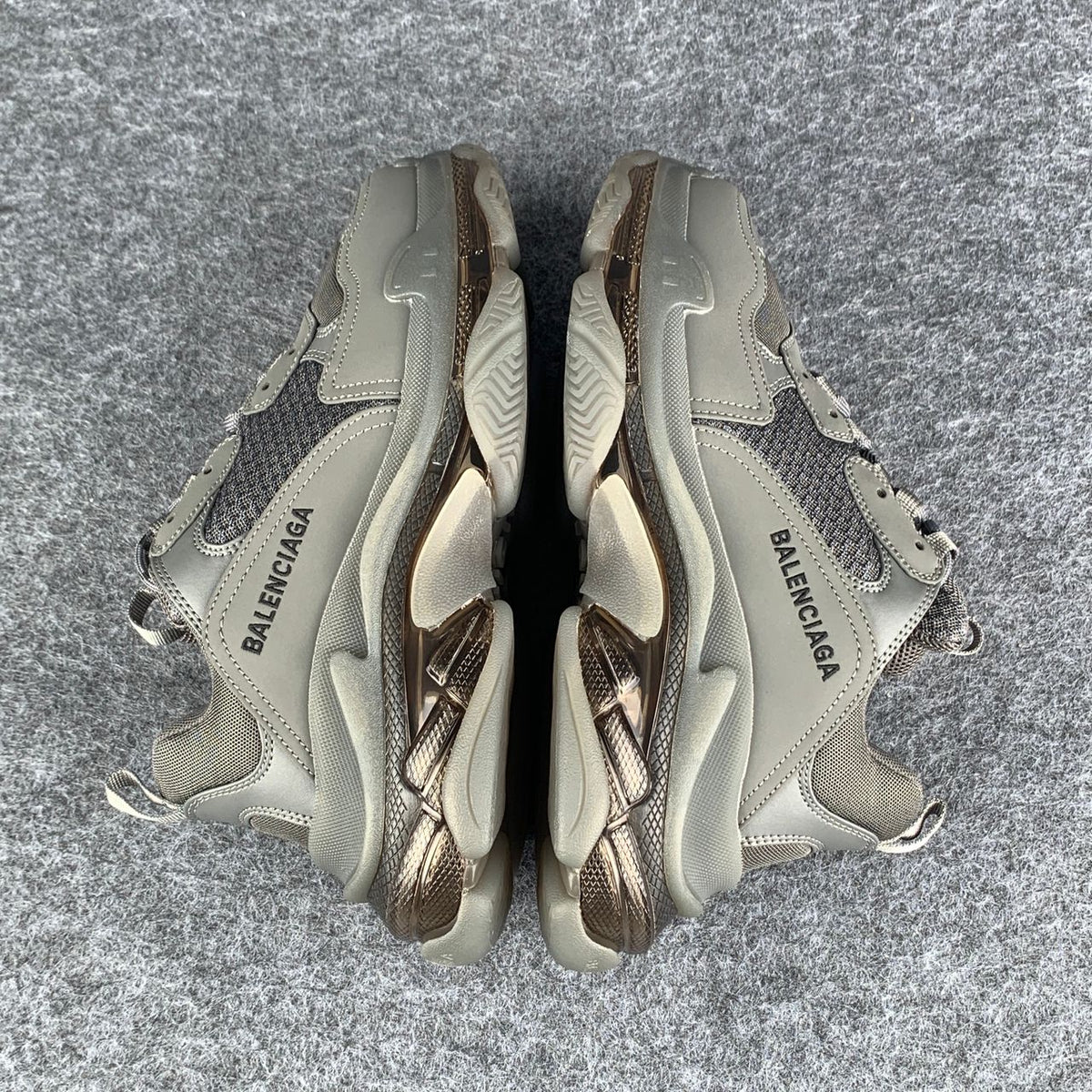 Balenciaga Triple S Sneaker 'Clear Sole - Dark Grey'