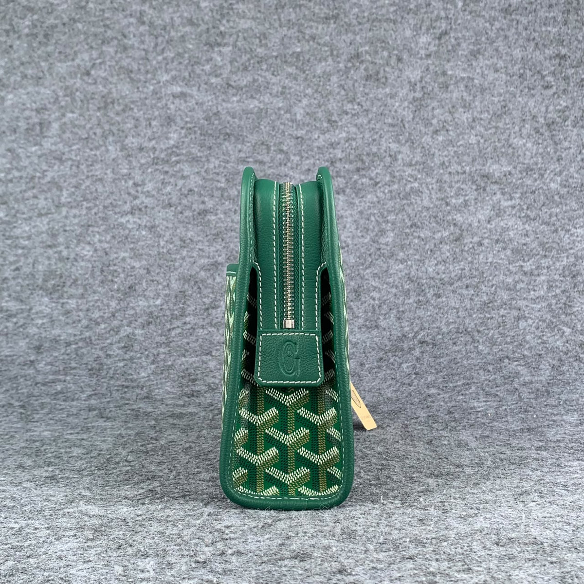 Goyard Toiletry Bag 'Green Goyardine'