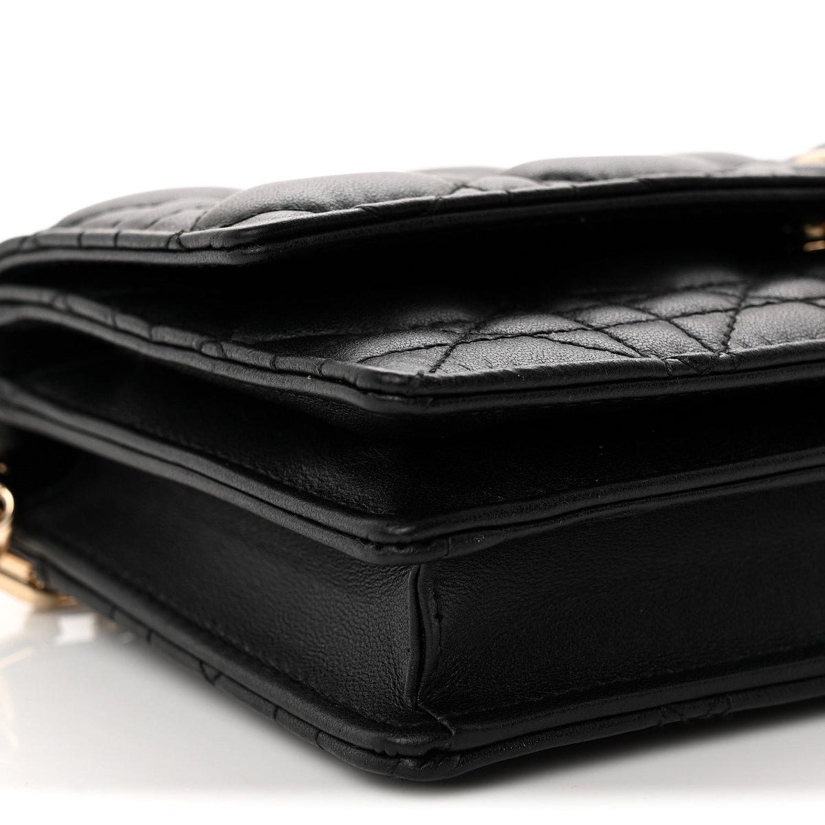 Lambskin Cannage Mini My Dior Bag Black