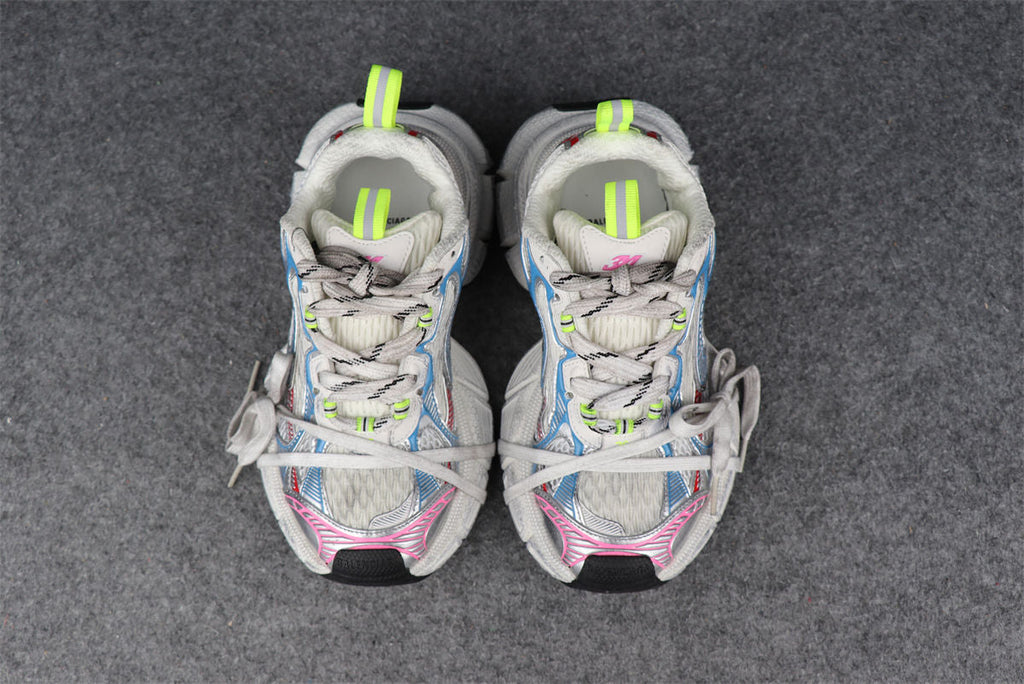 Balenciaga Wmns 3XL Sneaker 'Worn-Out - White Blue Red'
