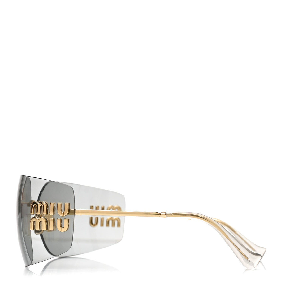 Metal Aube Sunglasses SMU54Y Light Gray