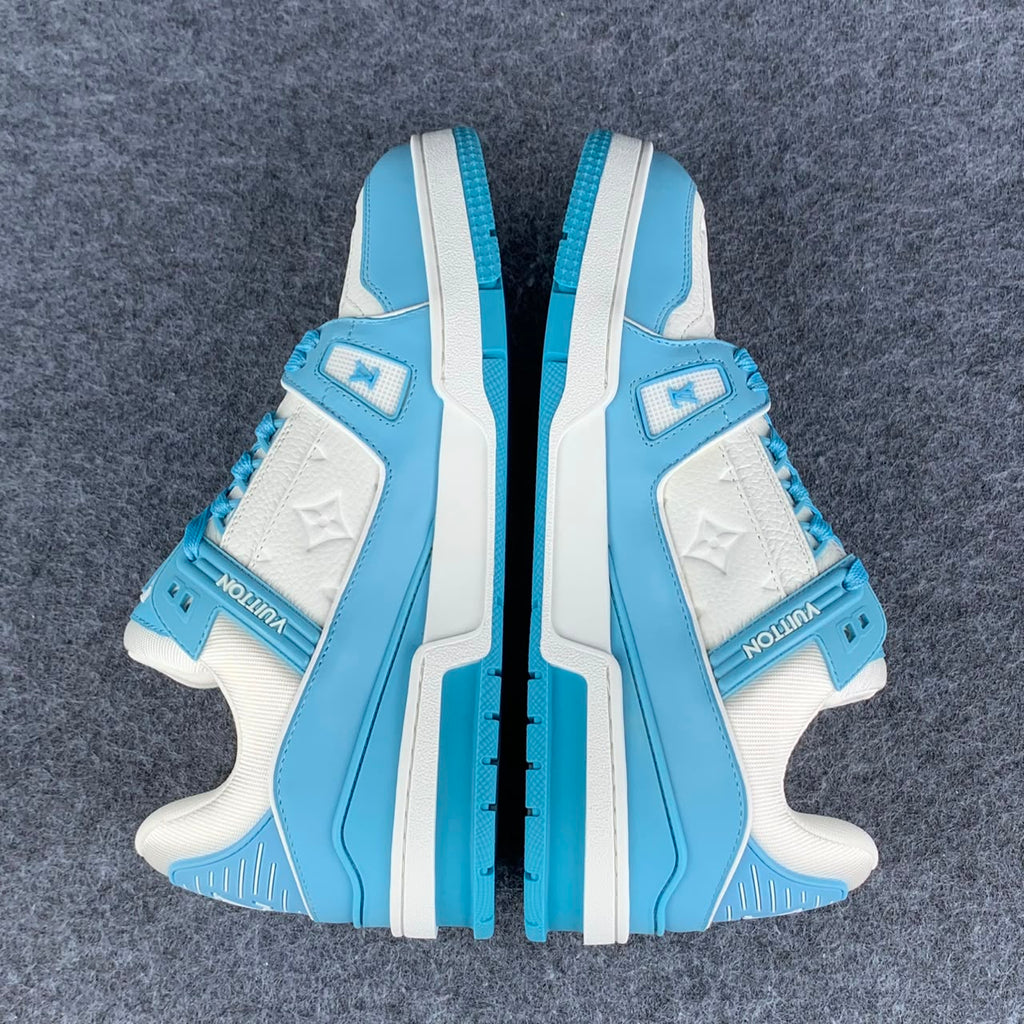 LV Trainer Low 'White Sky Blue'