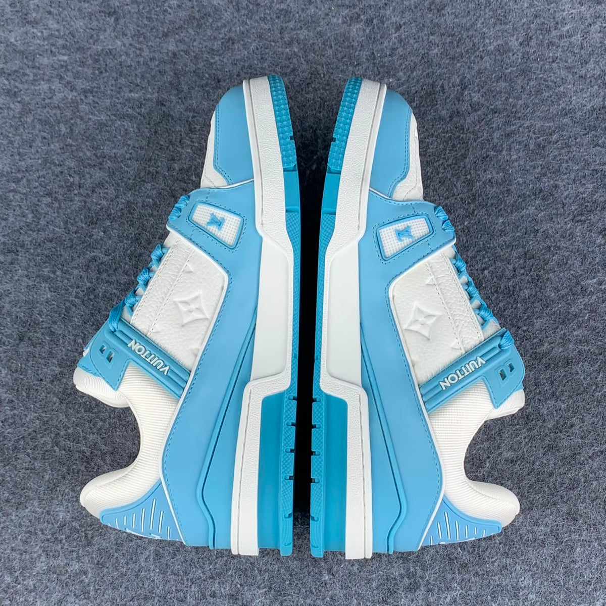 LV Trainer Low 'White Sky Blue'