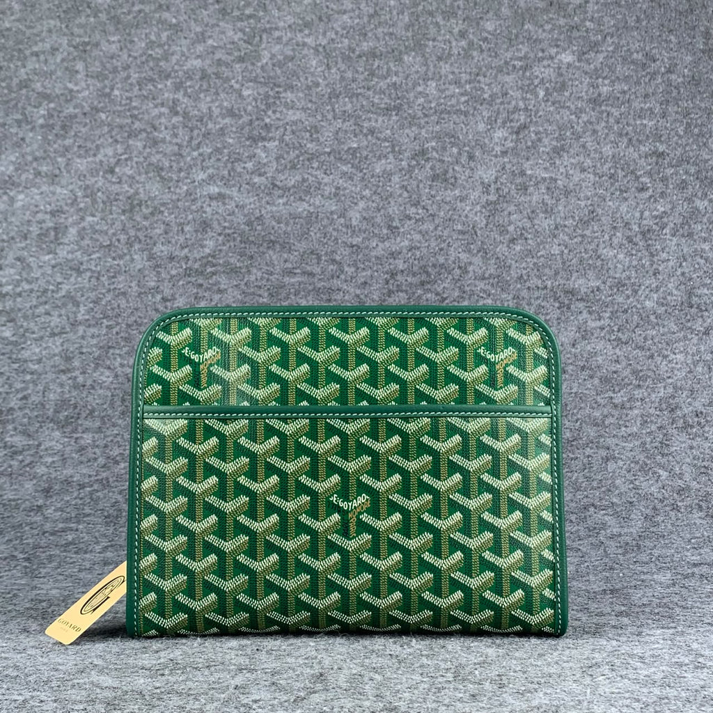 Goyard Toiletry Bag 'Green Goyardine'