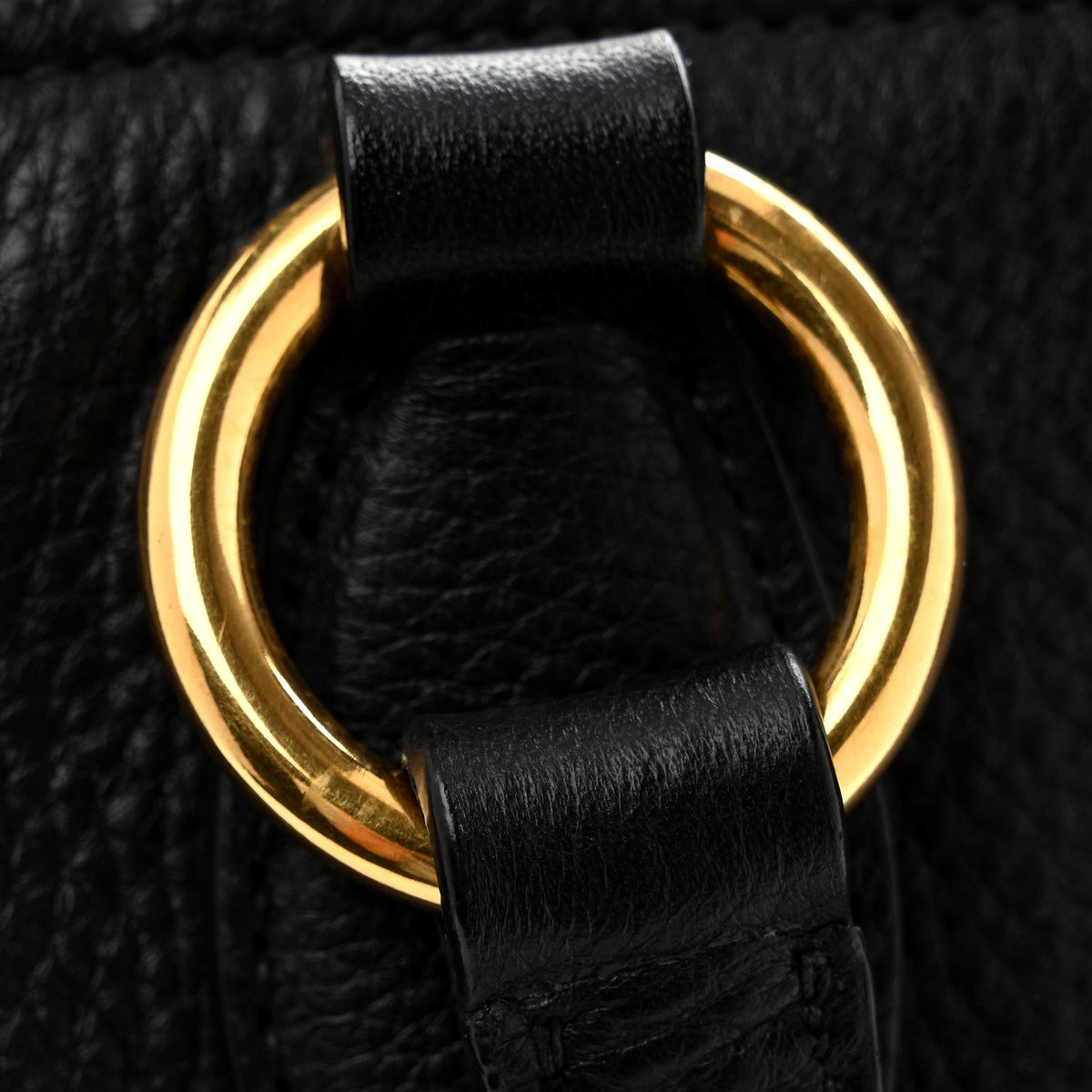 Vitello Daino Caribu Tote Black