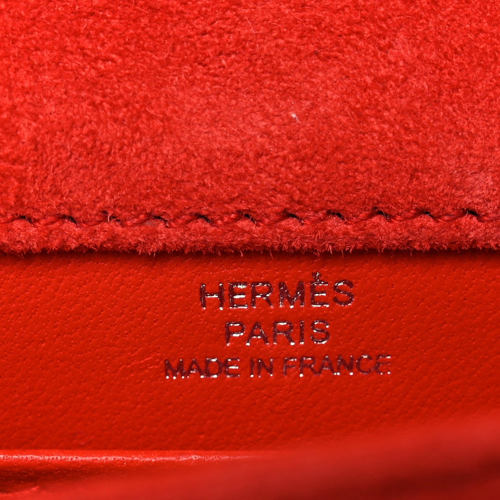 Veau Doblis Mini Verrou Chaine Bag Capucine