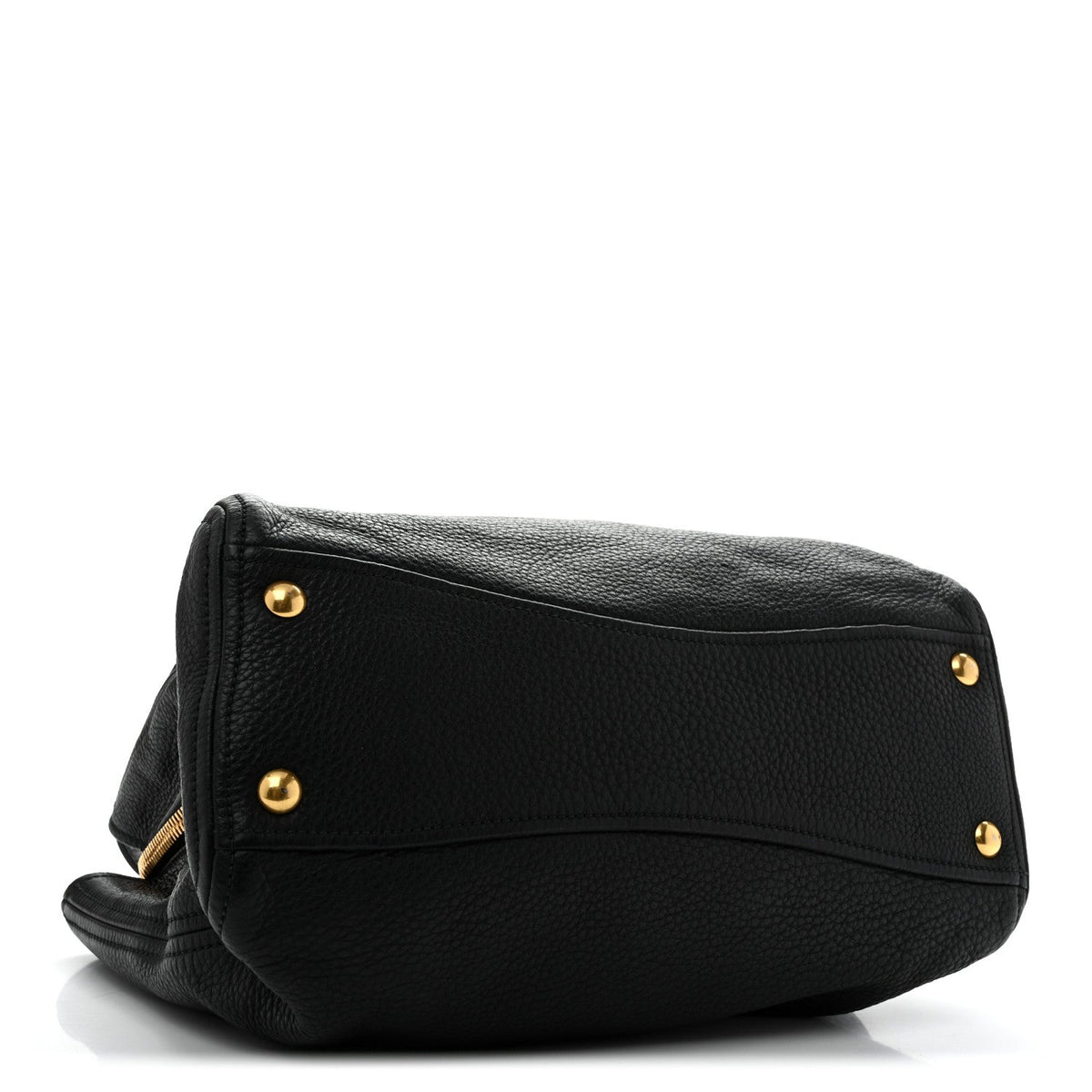 Vitello Daino Caribu Tote Black
