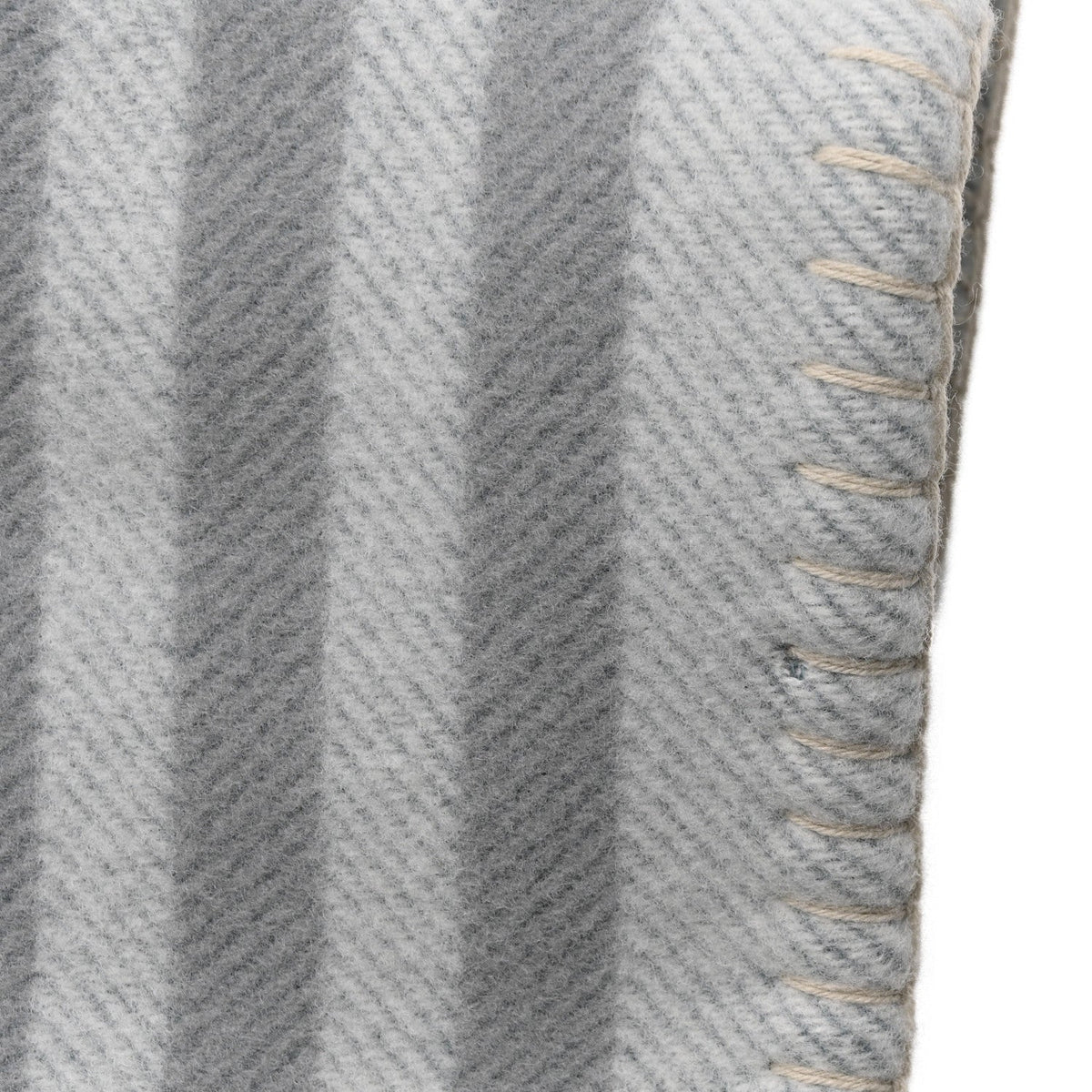 Wool Cashmere Ithaque Blanket Gris Perle