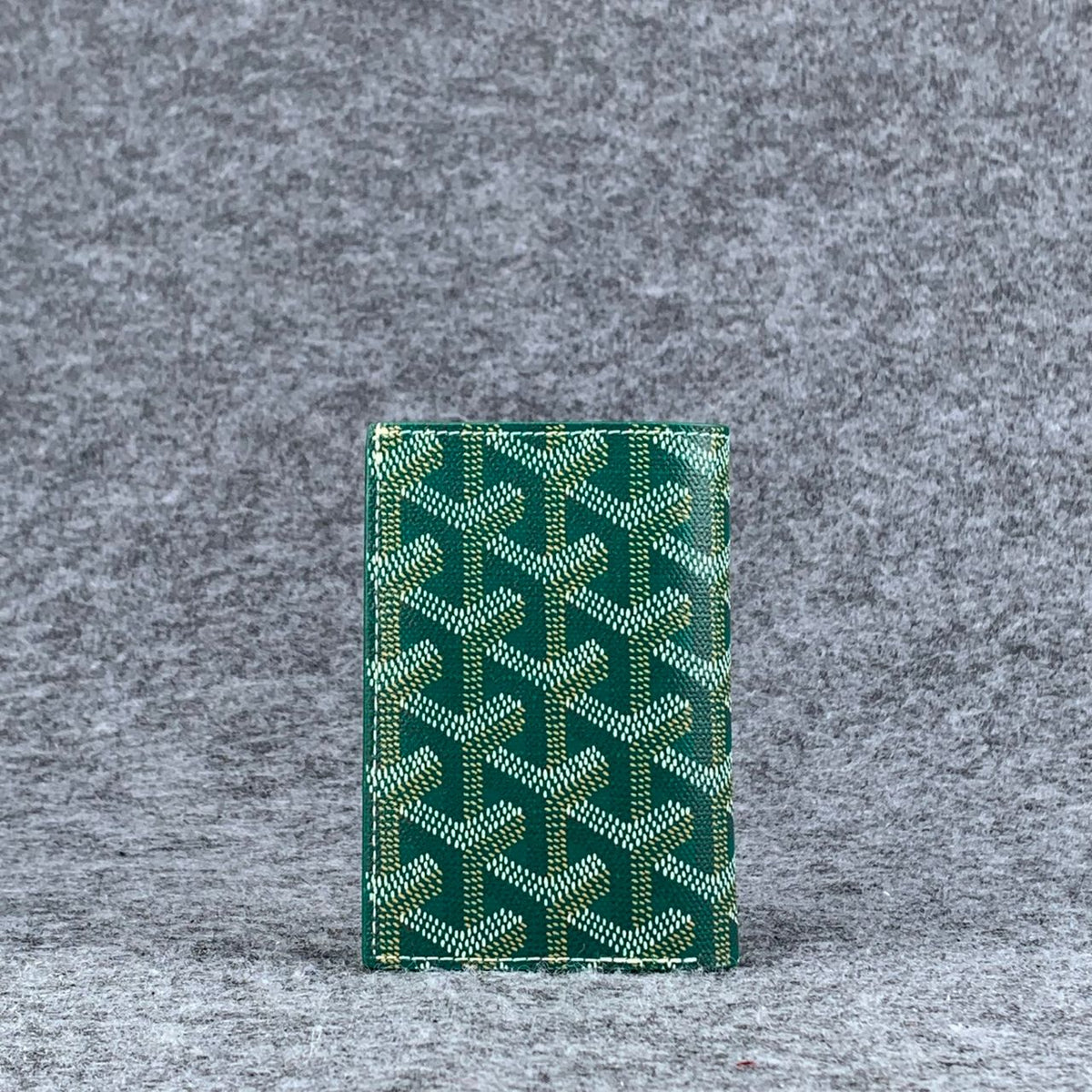 Goyard Canvas Saint Marc Card Wallet 'Green'
