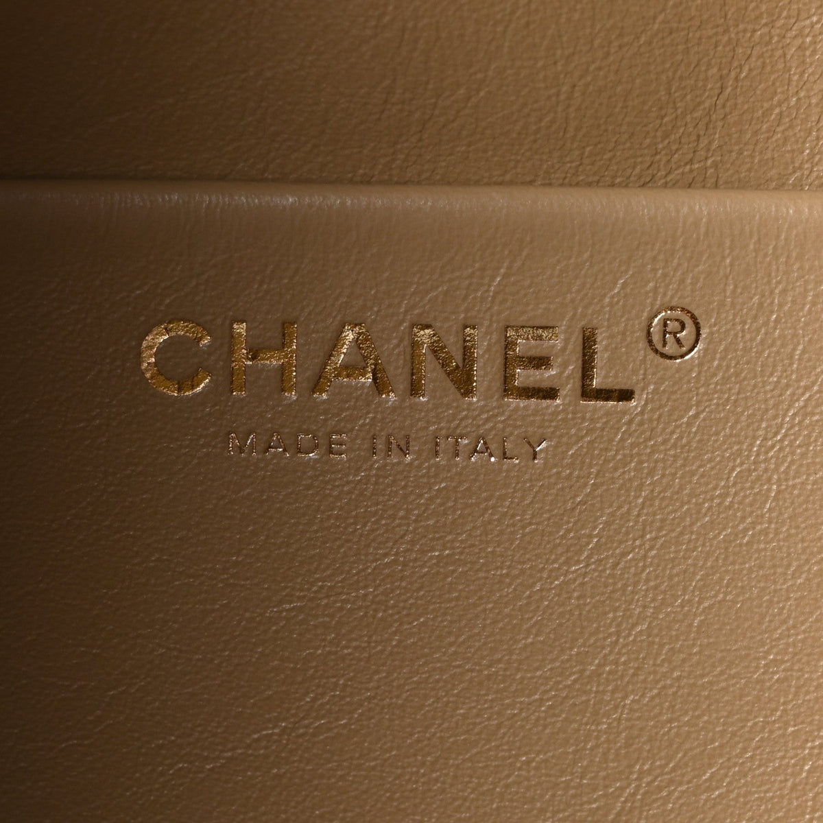 Suede Calfskin Souplissimo Maxi Flap Dark Beige