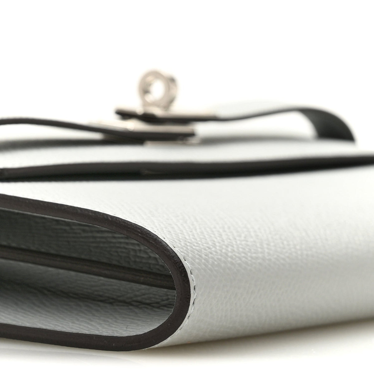 Epsom Kelly Wallet To Go Gris Pantin
