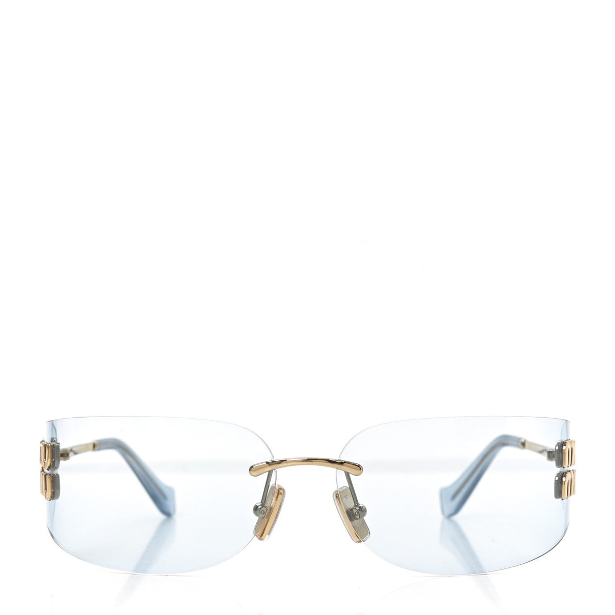 Metal Aube Sunglasses SMUA51 Blue