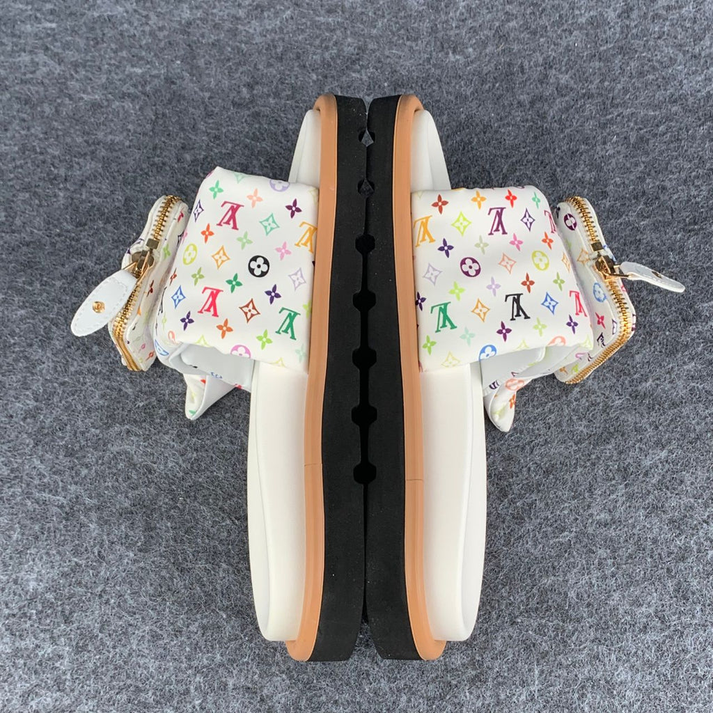LV x TM Pool Pillow Flat Comfort Mule
