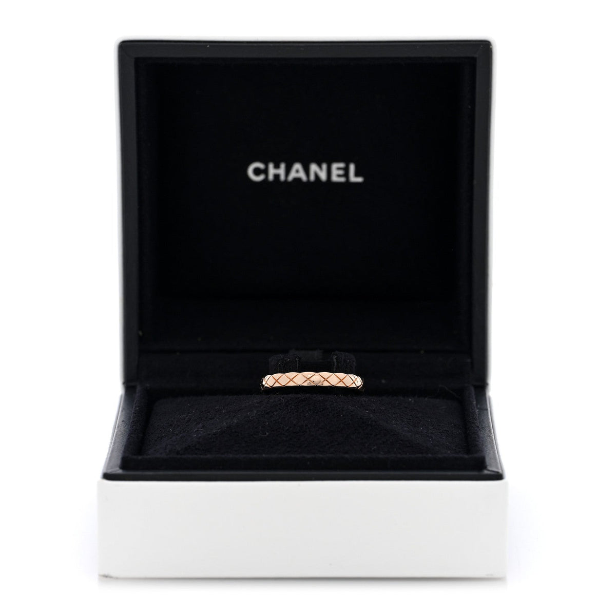 18K Beige Gold Mini Coco Crush Ring 57 8