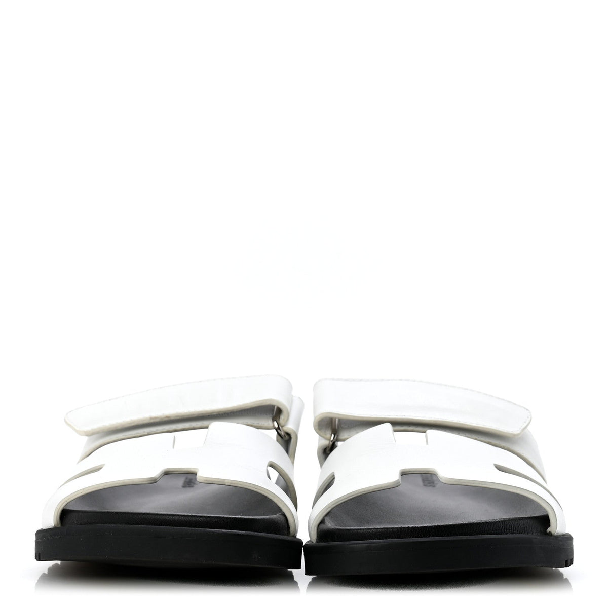 Calfskin Womens Chypre Sandals 36 White