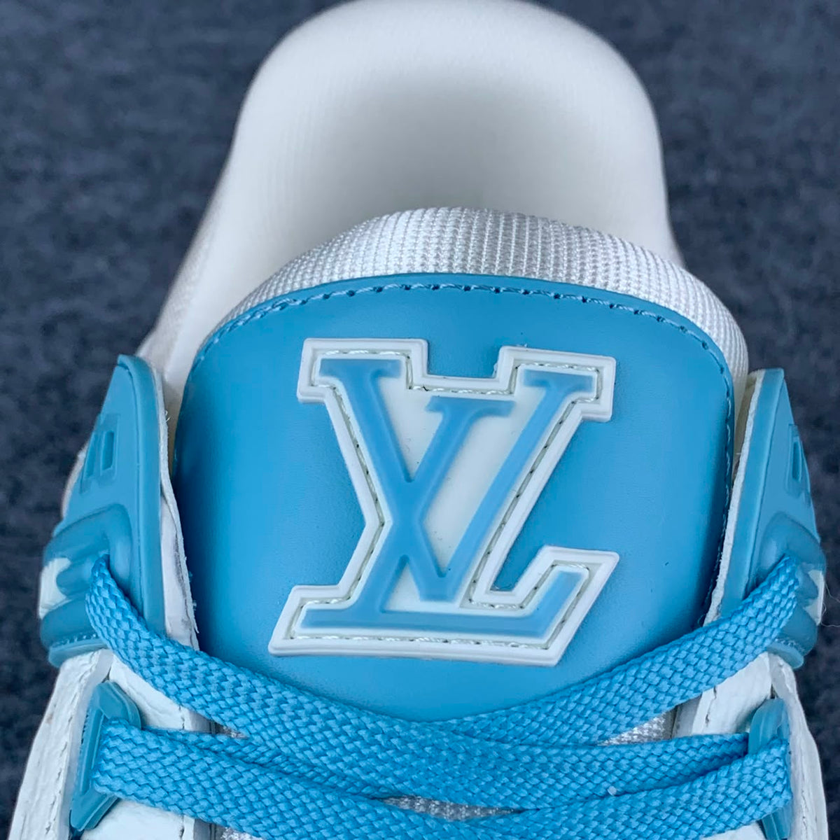 LV Trainer Low 'White Sky Blue'