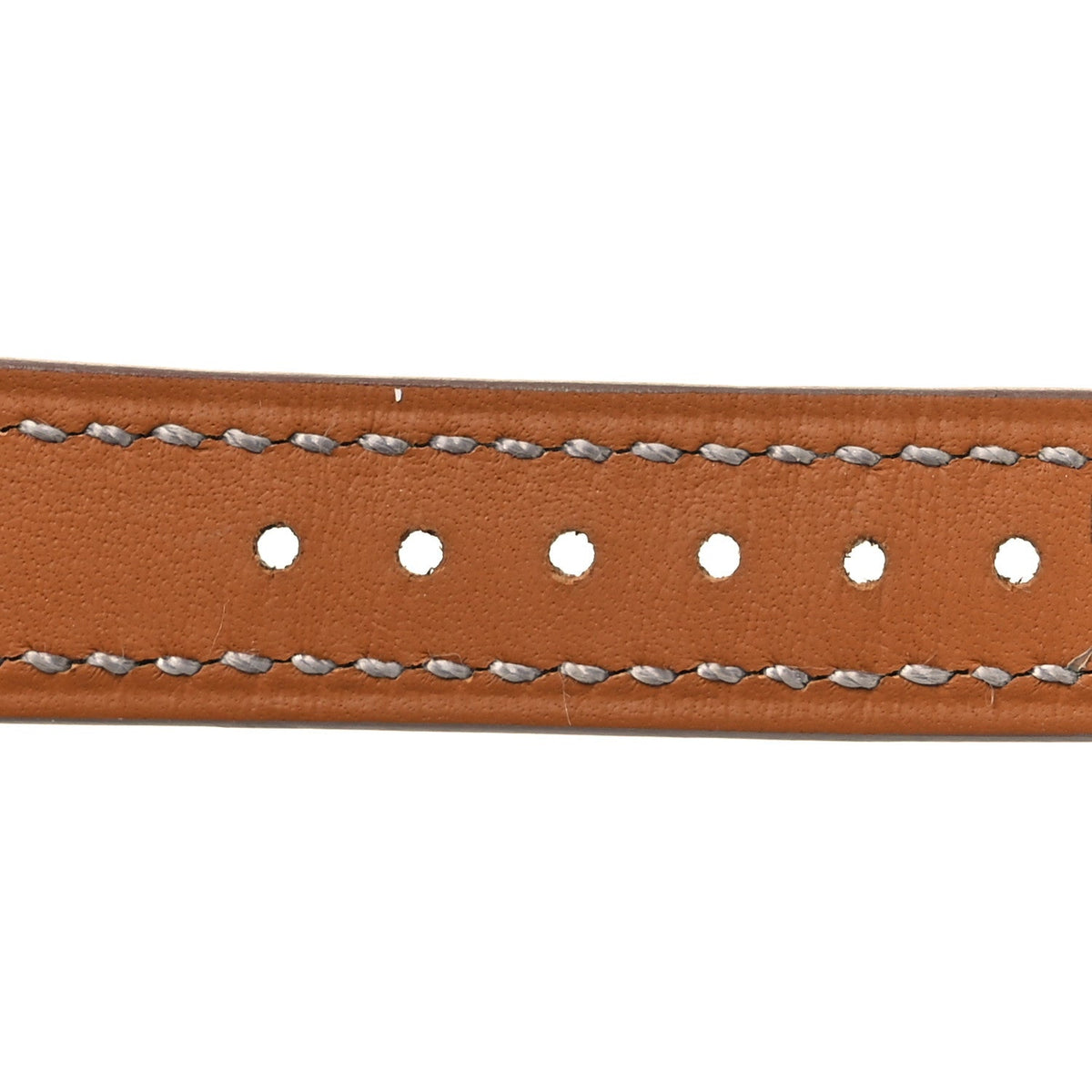 Matte Alligator Heure H Hour Watch Strap Gris Perle