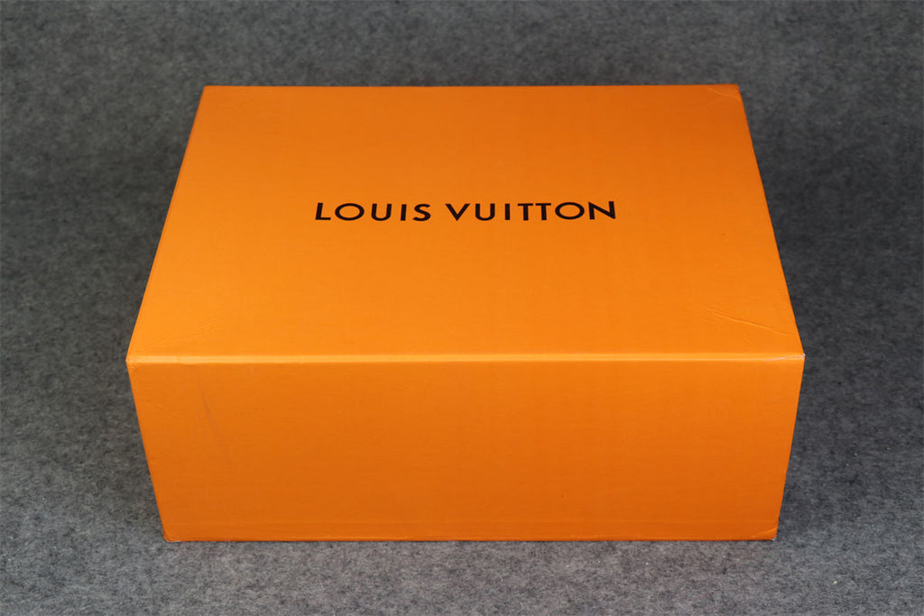 LV Trainer Low ‘Velcro Strap Orange Monogram Denim’:
