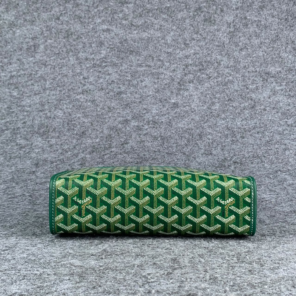 Goyard Toiletry Bag 'Green Goyardine'