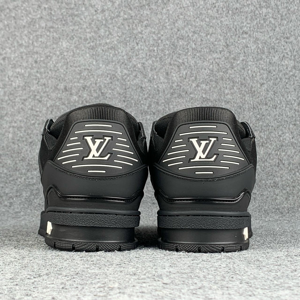 LV Trainer 'Embossed Monogram Black'