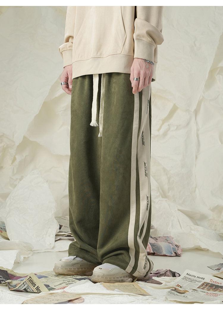 BJHG Velour Wideleg Lounge Pants